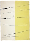 Nr. 06 - 2008, Aquarellfarben und Tusche auf Bütten, ca. 76,6 cm x 56,8 cm