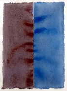 Nr. 176 - 2012, Aquarellfarben auf Bütten, ca. 21,5 cm x 15,9 cm